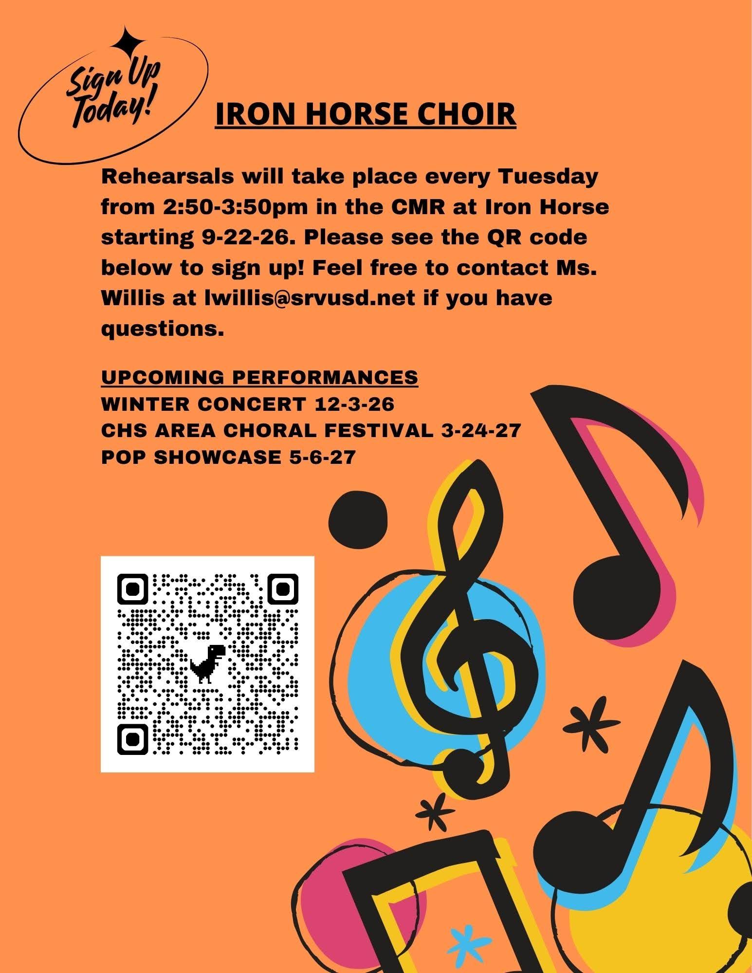 IH Choir Interest Form